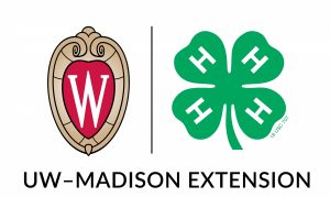 UW-Madison Division of Extension logo and 4-H logo