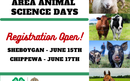 Register for Area Animal Science Day by May 25th