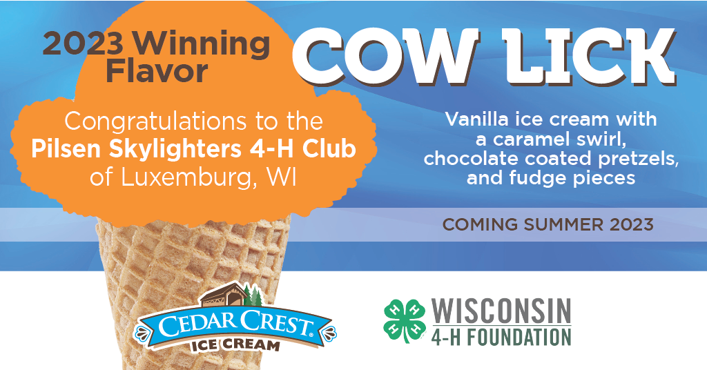 Winner & Finalists of Cedar Crest Ice Cream Flavor Creation