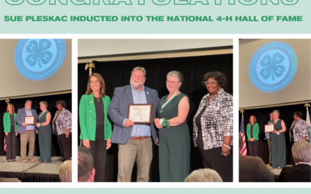 Sue Pleskac Inducted into National 4-H Hall of Fame