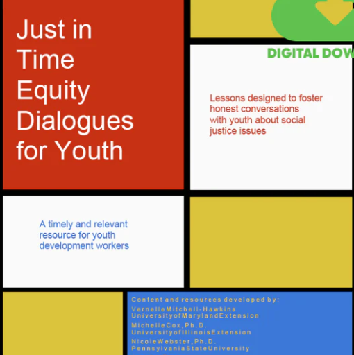 Just in Time Equity Dialogues for Youth curriculum