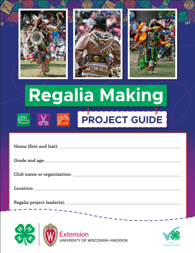 Regalia Making Project and Leader Guides curriculum cover