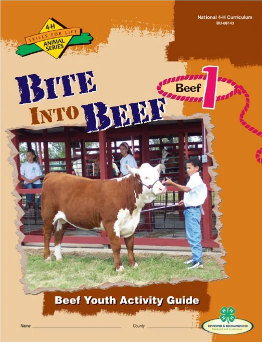 Beef project curriculum cover