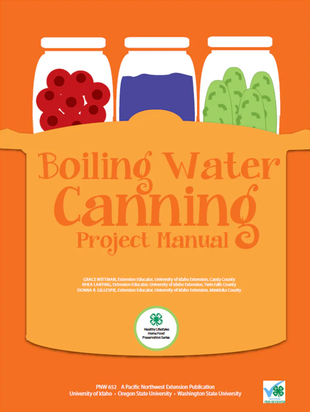 Boiling Water Canning project manual cover