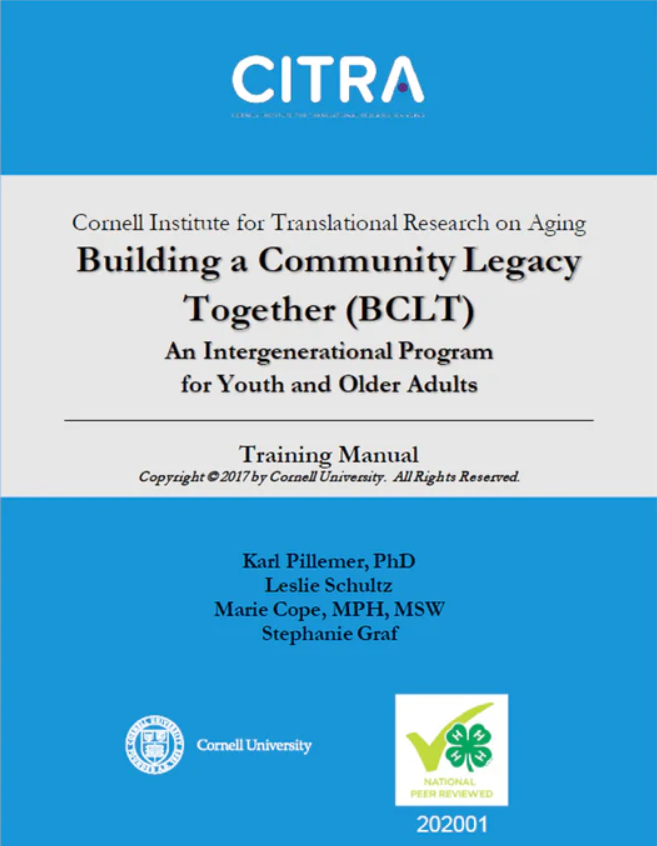Building a Community Legacy Together curriculum cover
