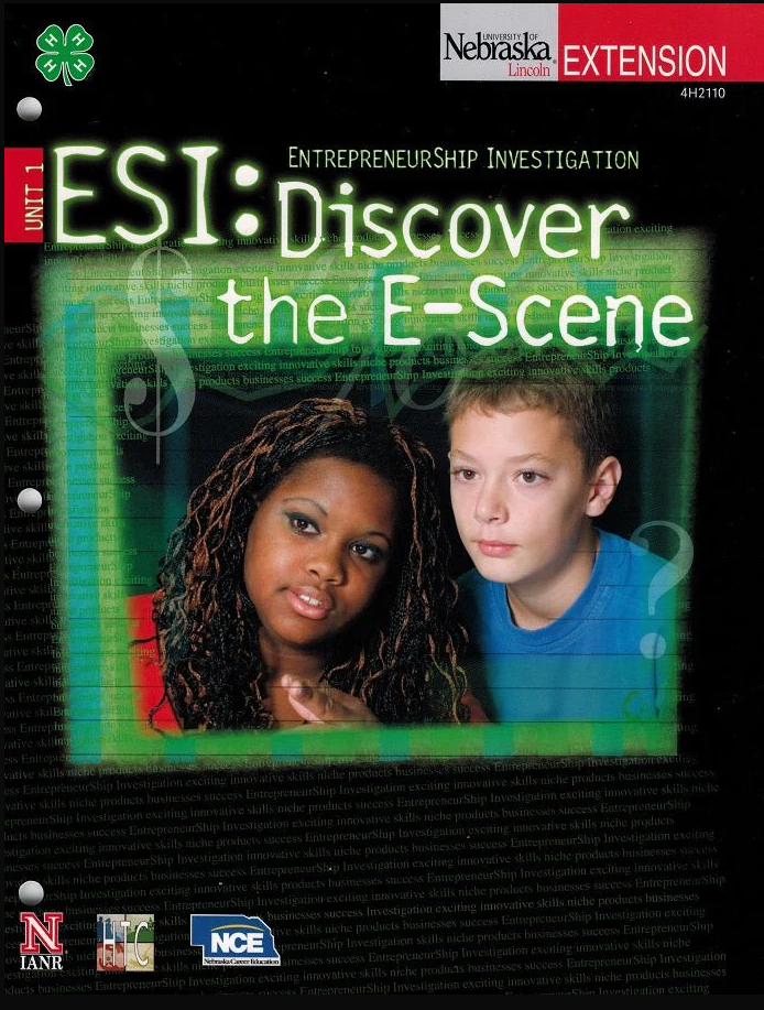 EntrepreneurShip Investigation curriculum cover