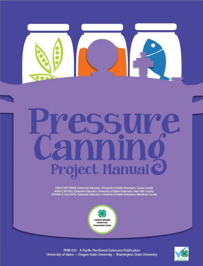 Pressure Canning Project Manual cover