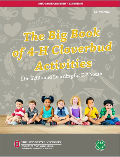 The Big Book of 4-H Cloverbud Activities curriculum cover