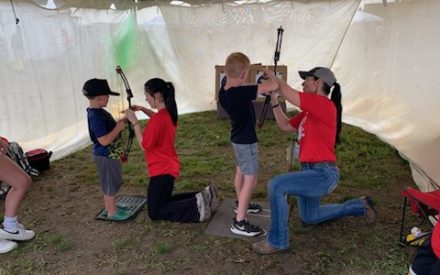 Nearly 600 youth home in on skills with Wisconsin 4-H archery at Farm Tech Days 