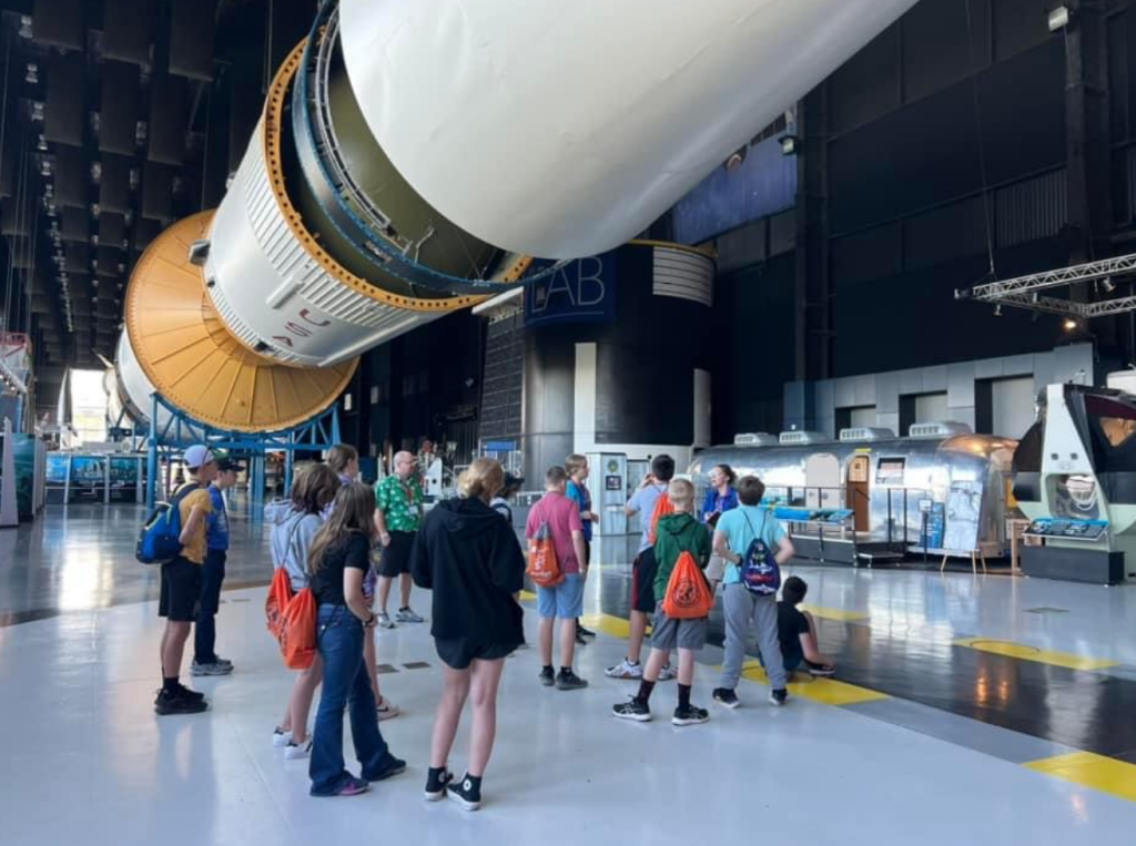 Participants at Space Camp