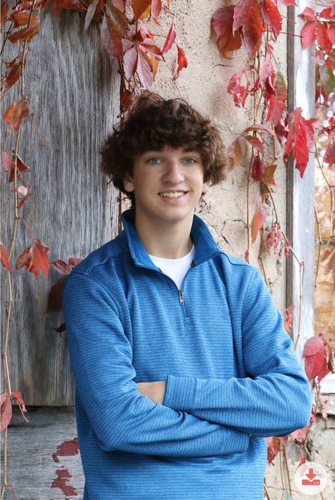 Caleb Demmon, 2026 awardee of the T. L. Bewick Scholarship.